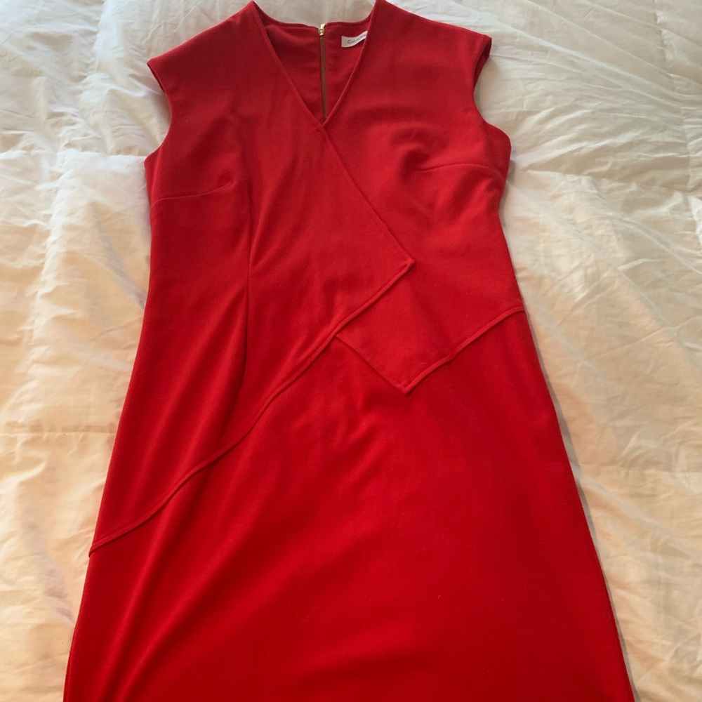 Calvin Klein Red Dress